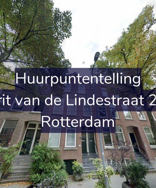 Foto gevel Huurpuntentelling voor Gerrit van de Lindestraat 23-A, Rotterdam