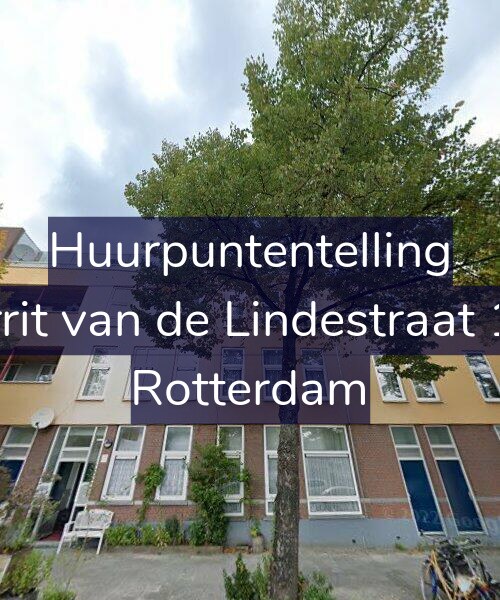 Foto gevel Huurpuntentelling voor Gerrit van de Lindestraat 113, Rotterdam