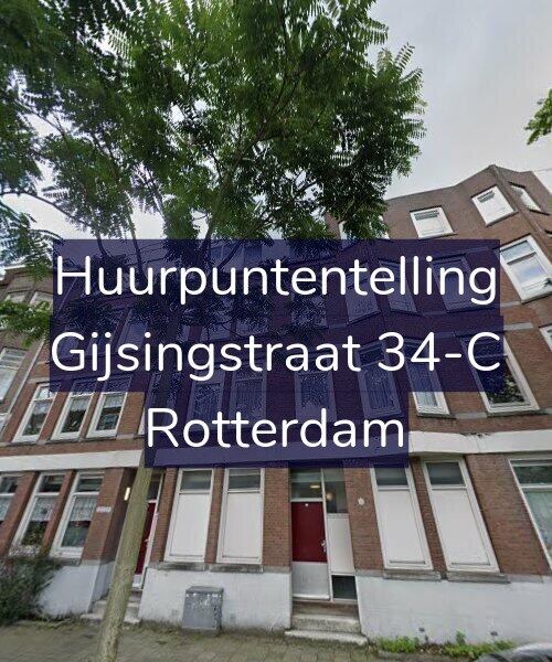 Foto gevel Huurpuntentelling voor Gijsingstraat 34-C, Rotterdam