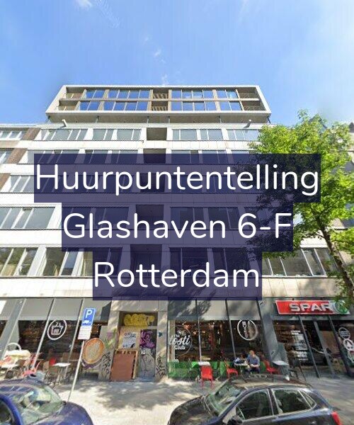 Foto gevel Huurpuntentelling voor Glashaven 6-F, Rotterdam