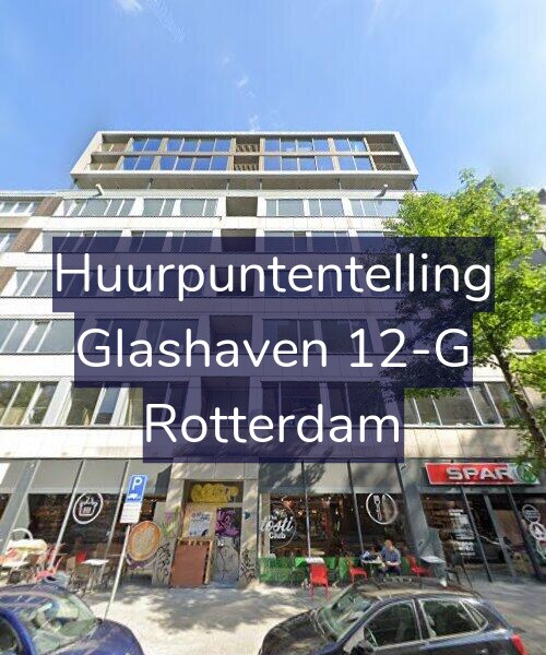 Foto gevel Huurpuntentelling voor Glashaven 12-G, Rotterdam