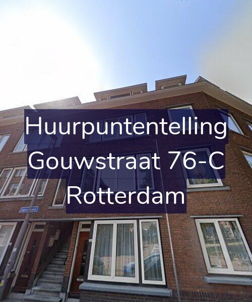 Foto gevel Huurpuntentelling voor Gouwstraat 76-C, Rotterdam
