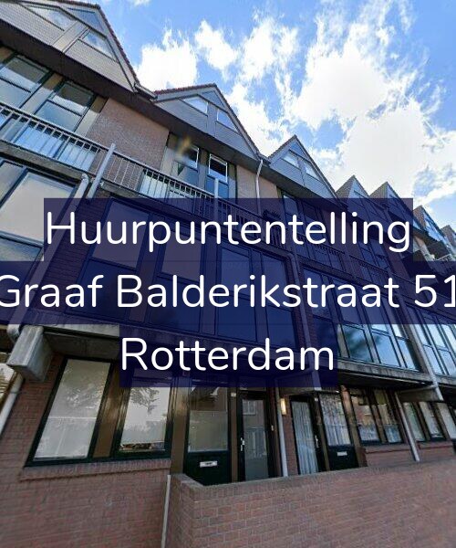 Foto gevel Huurpuntentelling voor Graaf Balderikstraat 51, Rotterdam
