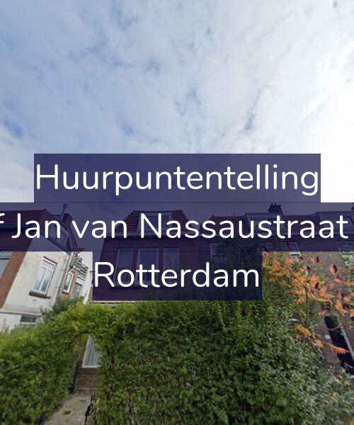 Foto gevel Huurpuntentelling voor Graaf Jan van Nassaustraat 18-B, Rotterdam