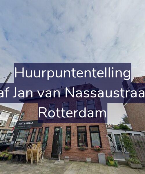 Foto gevel Huurpuntentelling voor Graaf Jan van Nassaustraat 20, Rotterdam
