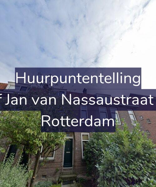Foto gevel Huurpuntentelling voor Graaf Jan van Nassaustraat 14-B, Rotterdam