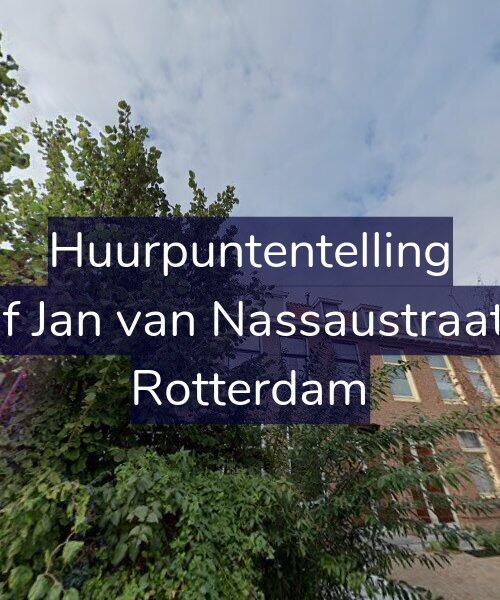 Foto gevel Huurpuntentelling voor Graaf Jan van Nassaustraat 7-B, Rotterdam