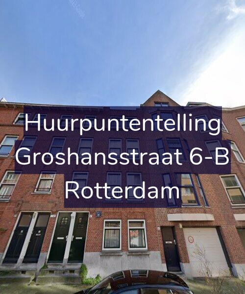 Foto gevel Huurpuntentelling voor Groshansstraat 6-B, Rotterdam