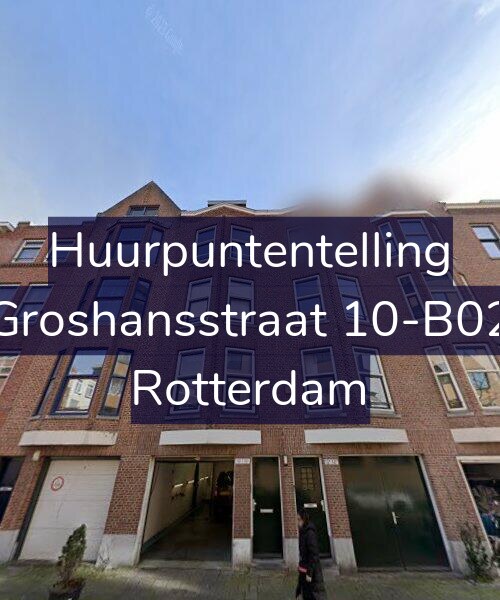 Foto gevel Huurpuntentelling voor Groshansstraat 10-B02, Rotterdam