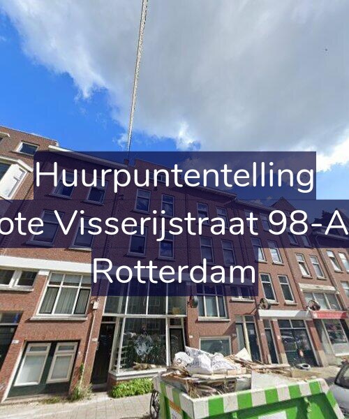 Foto gevel Huurpuntentelling voor Grote Visserijstraat 98-A01, Rotterdam