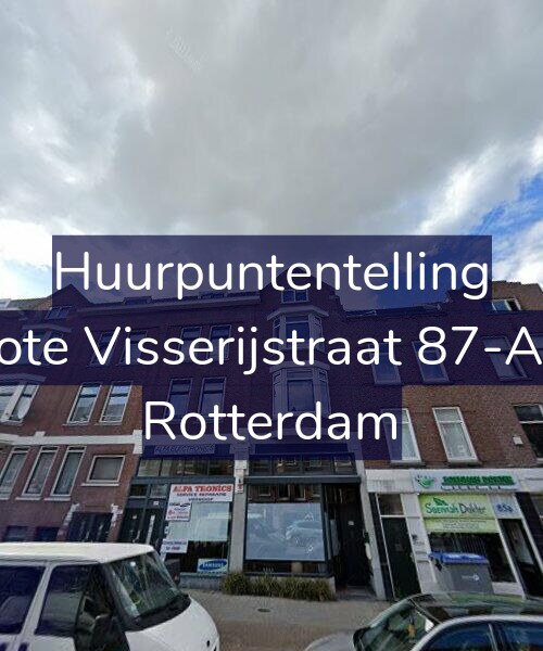 Foto gevel Huurpuntentelling voor Grote Visserijstraat 87-A02, Rotterdam