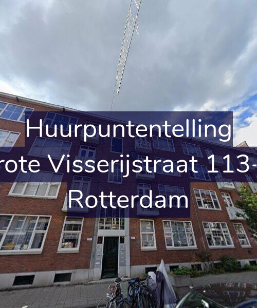 Foto gevel Huurpuntentelling voor Grote Visserijstraat 113-D, Rotterdam
