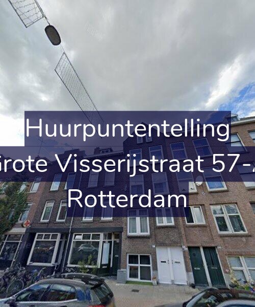 Foto gevel Huurpuntentelling voor Grote Visserijstraat 57-A, Rotterdam