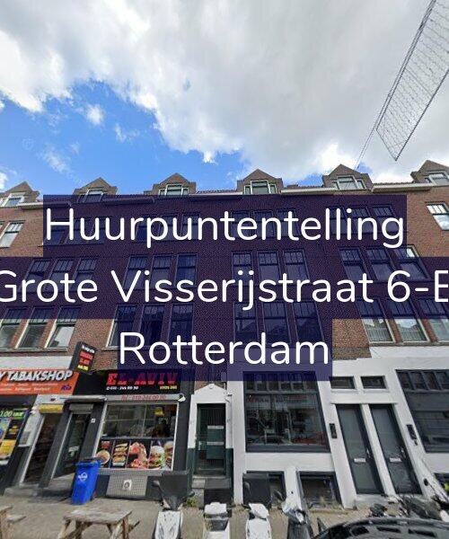 Foto gevel Huurpuntentelling voor Grote Visserijstraat 6-B, Rotterdam