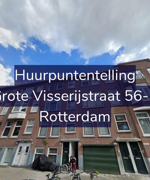 Foto gevel Huurpuntentelling voor Grote Visserijstraat 56-B, Rotterdam