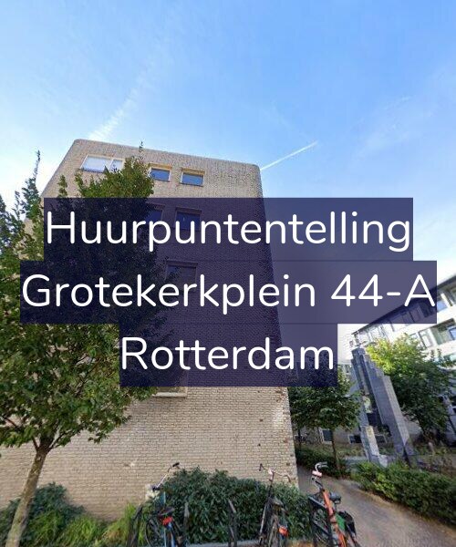 Foto gevel Huurpuntentelling voor Grotekerkplein 44-A, Rotterdam