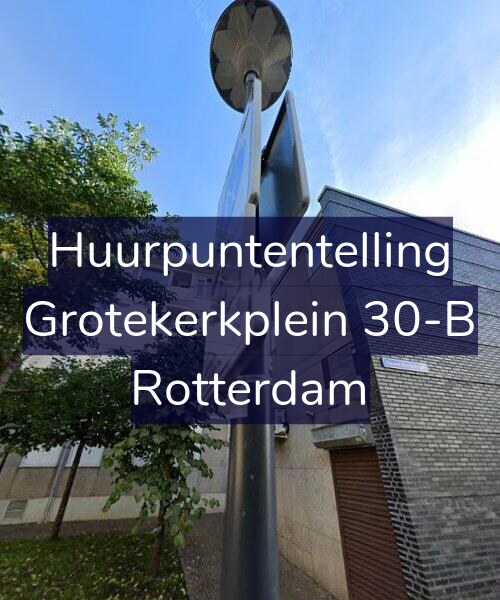 Foto gevel Huurpuntentelling voor Grotekerkplein 30-B, Rotterdam
