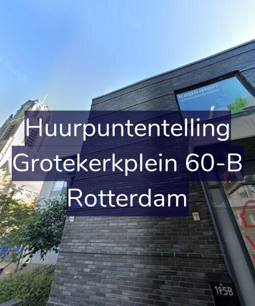 Foto gevel Huurpuntentelling voor Grotekerkplein 60-B, Rotterdam