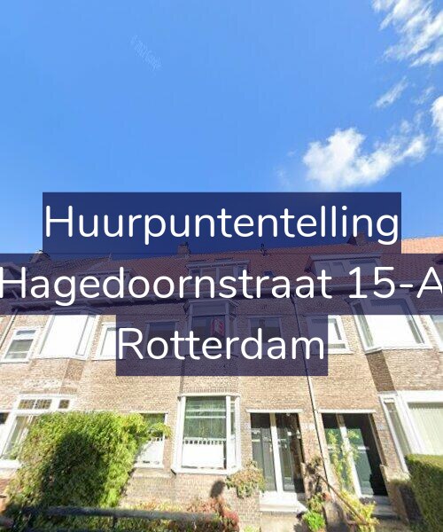 Foto gevel Huurpuntentelling voor Hagedoornstraat 15-A, Rotterdam
