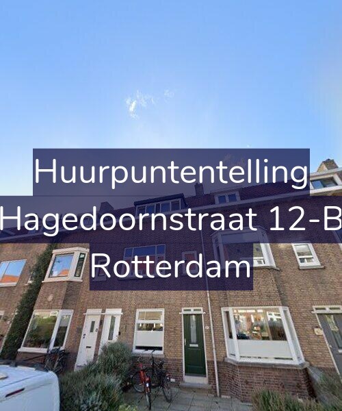 Foto gevel Huurpuntentelling voor Hagedoornstraat 12-B, Rotterdam