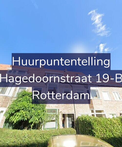 Foto gevel Huurpuntentelling voor Hagedoornstraat 19-B, Rotterdam