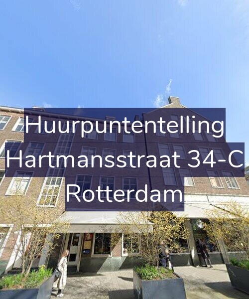 Foto gevel Huurpuntentelling voor Hartmansstraat 34-C, Rotterdam