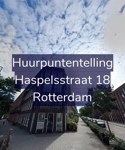 Foto gevel Huurpuntentelling voor Haspelsstraat 18, Rotterdam