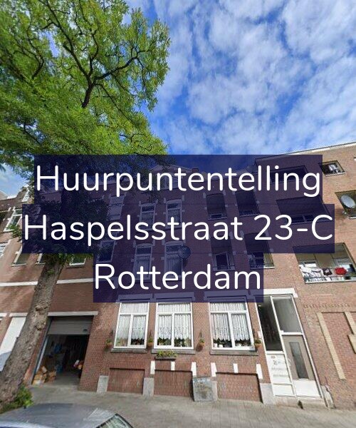 Foto gevel Huurpuntentelling voor Haspelsstraat 23-C, Rotterdam