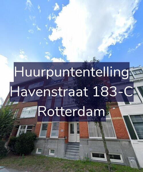 Foto gevel Huurpuntentelling voor Havenstraat 183-C, Rotterdam
