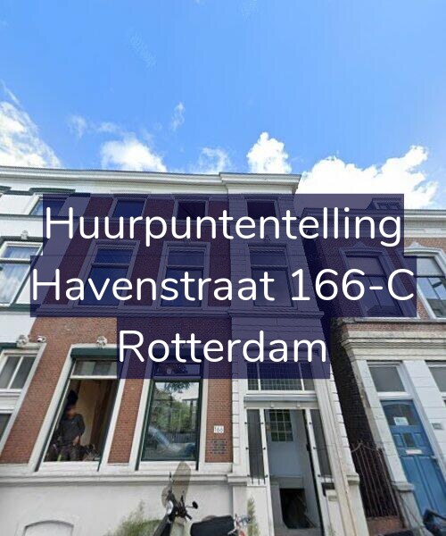 Foto gevel Huurpuntentelling voor Havenstraat 166-C, Rotterdam