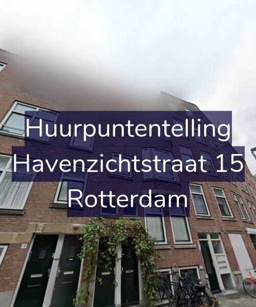 Foto gevel Huurpuntentelling voor Havenzichtstraat 15, Rotterdam