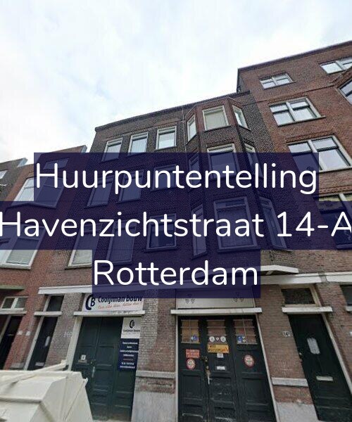 Foto gevel Huurpuntentelling voor Havenzichtstraat 14-A, Rotterdam