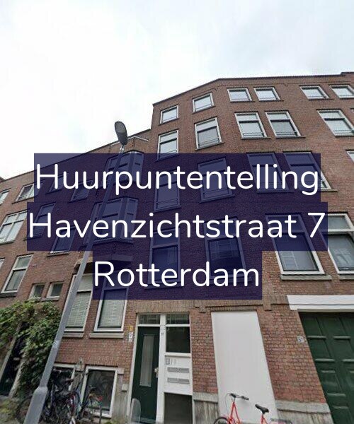 Foto gevel Huurpuntentelling voor Havenzichtstraat 7, Rotterdam