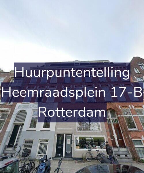 Foto gevel Huurpuntentelling voor Heemraadsplein 17-B, Rotterdam