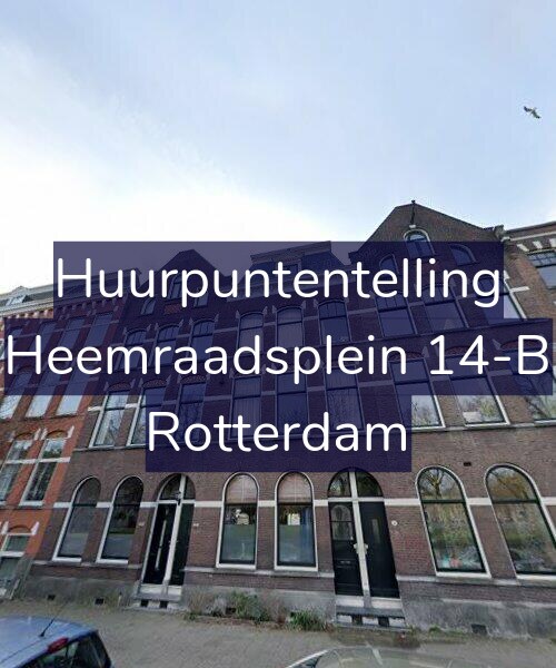 Foto gevel Huurpuntentelling voor Heemraadsplein 14-B, Rotterdam