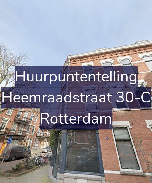Foto gevel Huurpuntentelling voor Heemraadstraat 30-C, Rotterdam