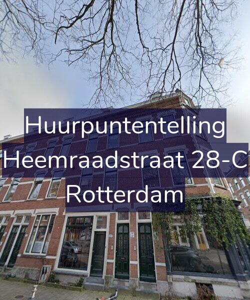 Foto gevel Huurpuntentelling voor Heemraadstraat 28-C, Rotterdam
