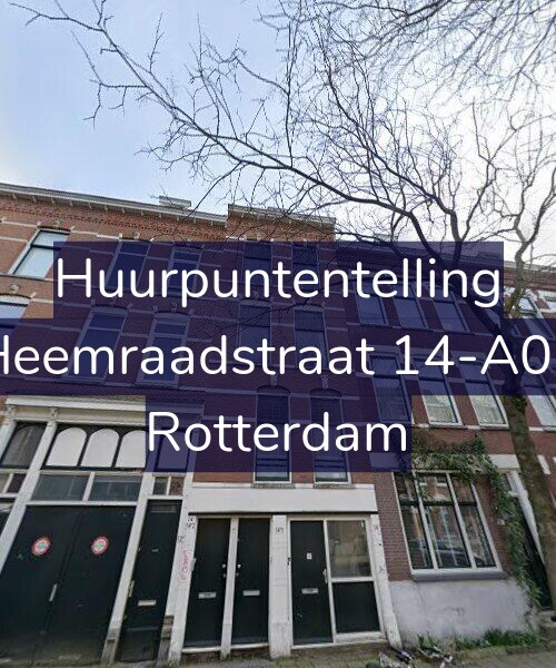 Foto gevel Huurpuntentelling voor Heemraadstraat 14-A03, Rotterdam