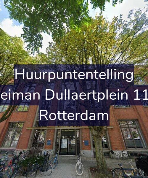 Foto gevel Huurpuntentelling voor Heiman Dullaertplein 117, Rotterdam