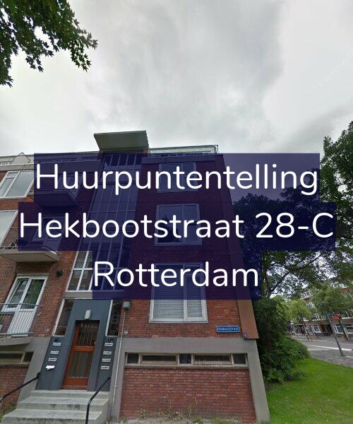 Foto gevel Huurpuntentelling voor Hekbootstraat 28-C, Rotterdam