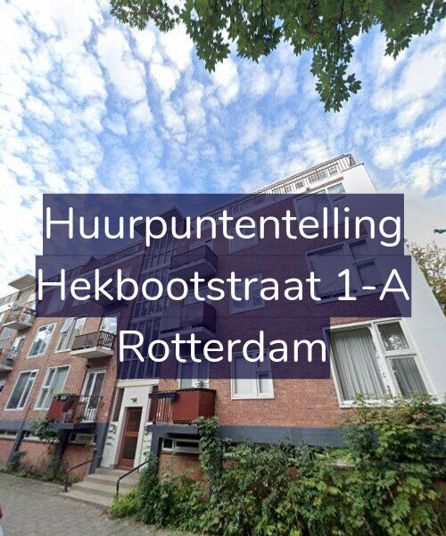Foto gevel Huurpuntentelling voor Hekbootstraat 1-A, Rotterdam