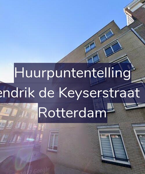 Foto gevel Huurpuntentelling voor Hendrik de Keyserstraat 50, Rotterdam