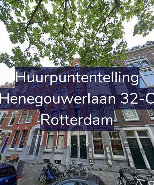Foto gevel Huurpuntentelling voor Henegouwerlaan 32-C, Rotterdam