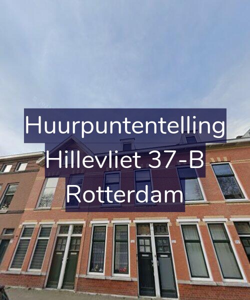 Foto gevel Huurpuntentelling voor Hillevliet 37-B, Rotterdam
