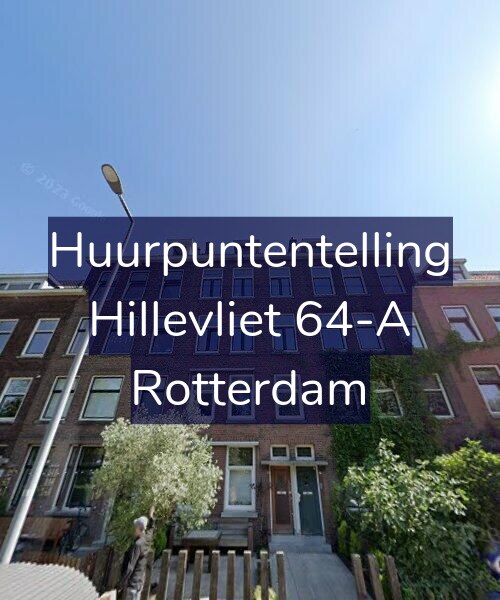 Foto gevel Huurpuntentelling voor Hillevliet 64-A, Rotterdam