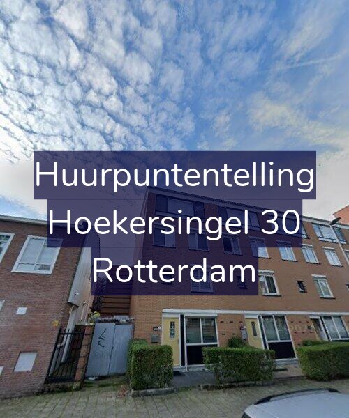 Foto gevel Huurpuntentelling voor Hoekersingel 30, Rotterdam