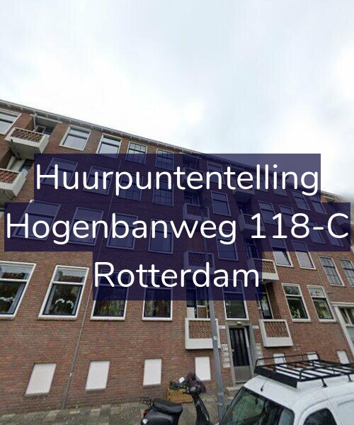 Foto gevel Huurpuntentelling voor Hogenbanweg 118-C, Rotterdam
