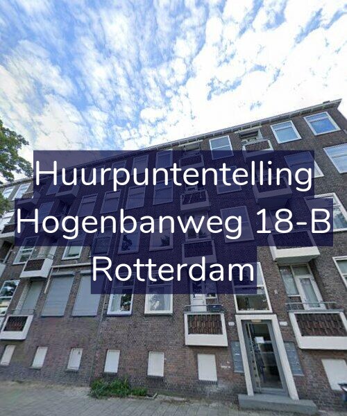 Foto gevel Huurpuntentelling voor Hogenbanweg 18-B, Rotterdam