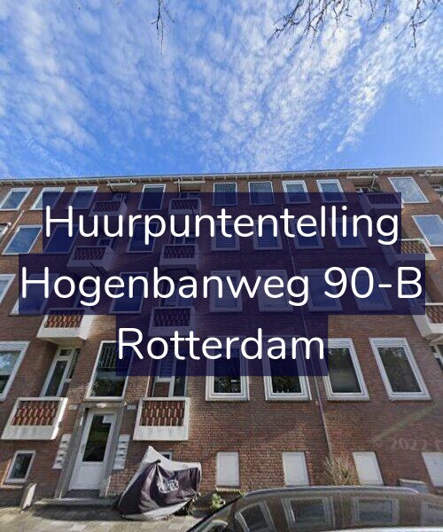 Foto gevel Huurpuntentelling voor Hogenbanweg 90-B, Rotterdam