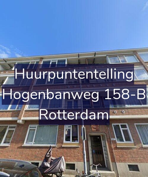 Foto gevel Huurpuntentelling voor Hogenbanweg 158-B, Rotterdam